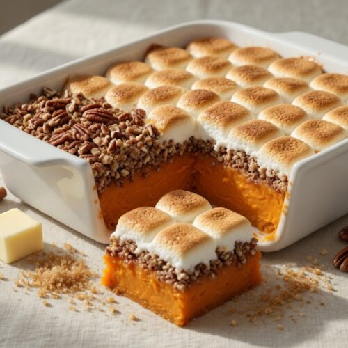 Sweet Potato Casserole with Canned Yams Recipe