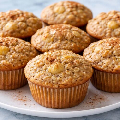 Banana Oatmeal Muffins Recipe