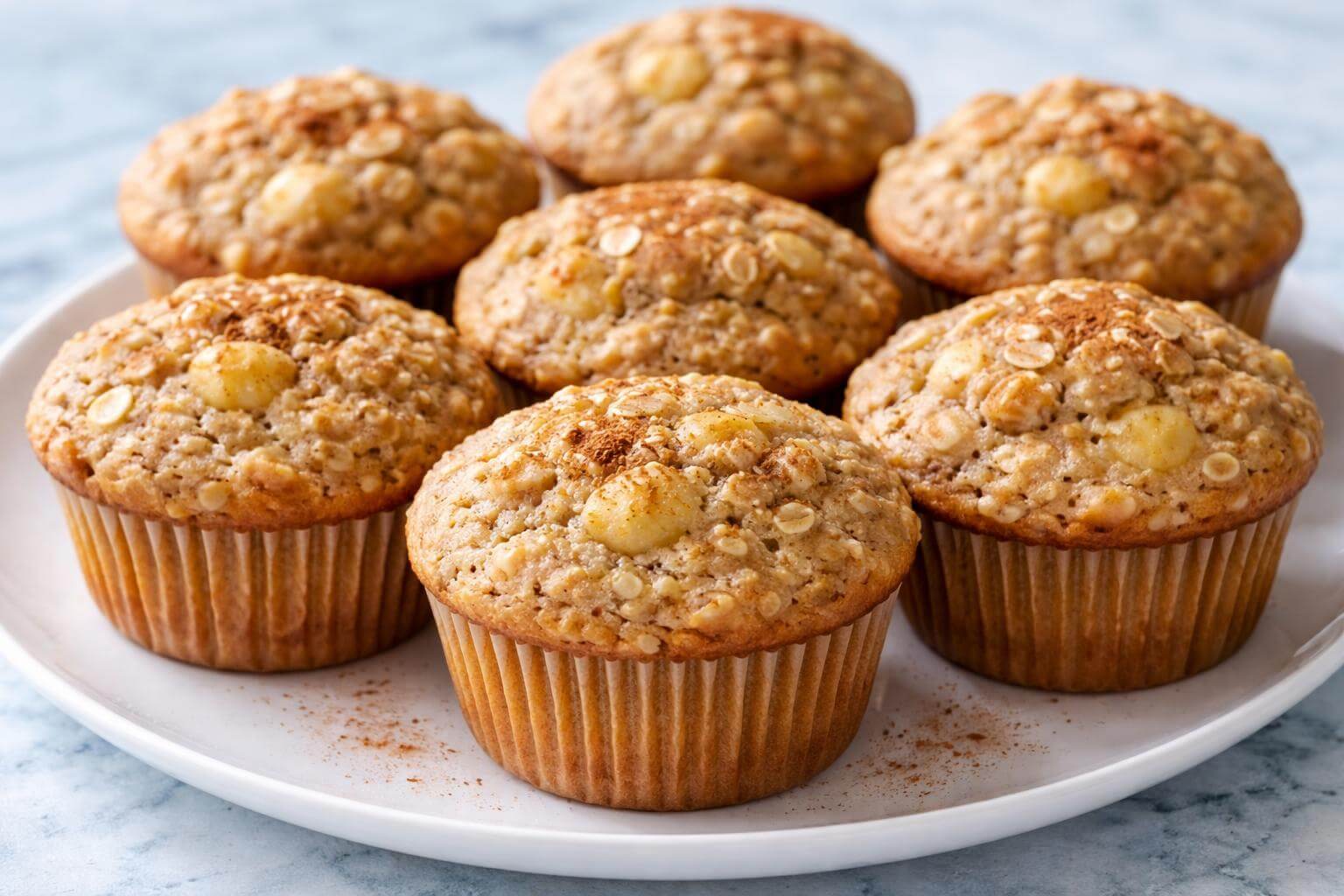 Banana Oatmeal Muffins Recipe