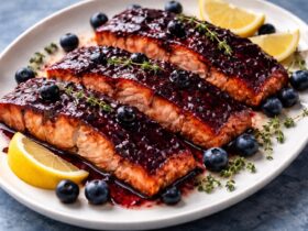Blueberry Glazed Salmon Recipe