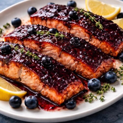 Blueberry Glazed Salmon Recipe