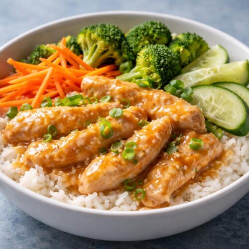 Coconut Chicken Rice Bowl Recipe