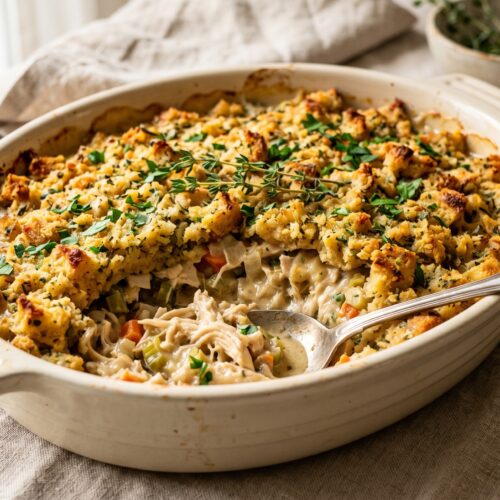 Paula Deen Chicken And Stuffing Casserole Recipe
