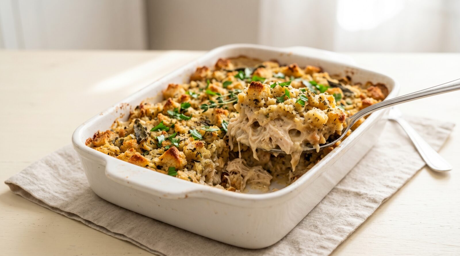 Paula Deen Chicken And Stuffing Casserole Recipe