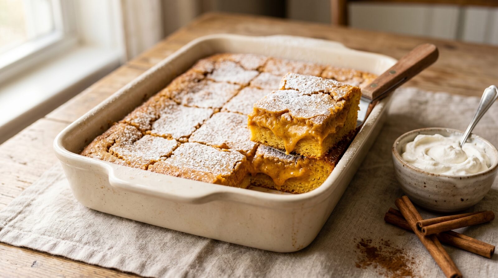 Paula Deen Pumpkin Gooey Butter Cake Recipe