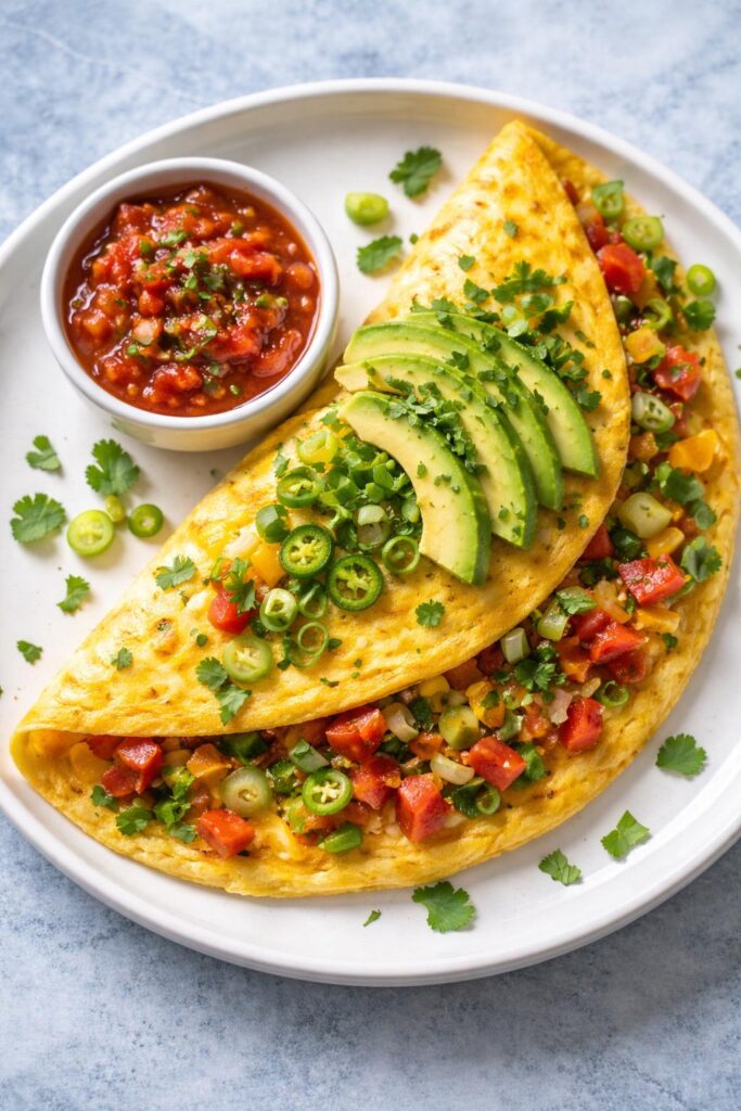 Easy Mexican Omelette Recipe