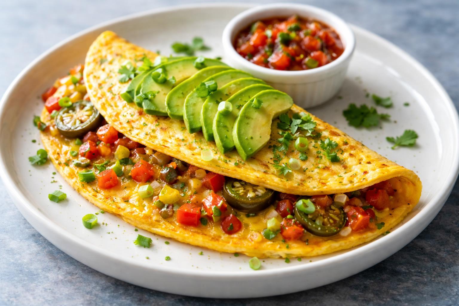 Easy Mexican Omelette Recipe
