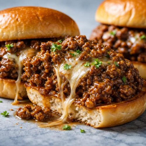 French Onion Beef Sloppy Joes Recipe