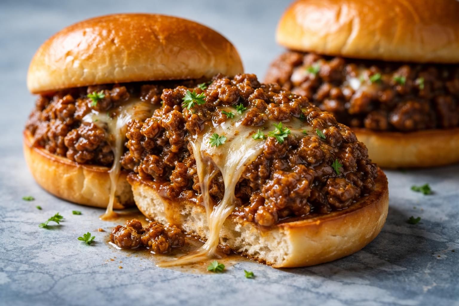 French Onion Beef Sloppy Joes Recipe