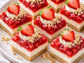 Strawberry Shortcake Bars Recipe