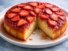 Strawberry Upside Down Cake Recipe