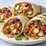 Thai Peanut Chicken Wraps Recipe
