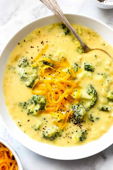 Broccoli Potato Cheese Soup Recipe