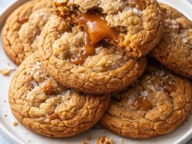 Chewy Salted Caramel Cookies Recipe