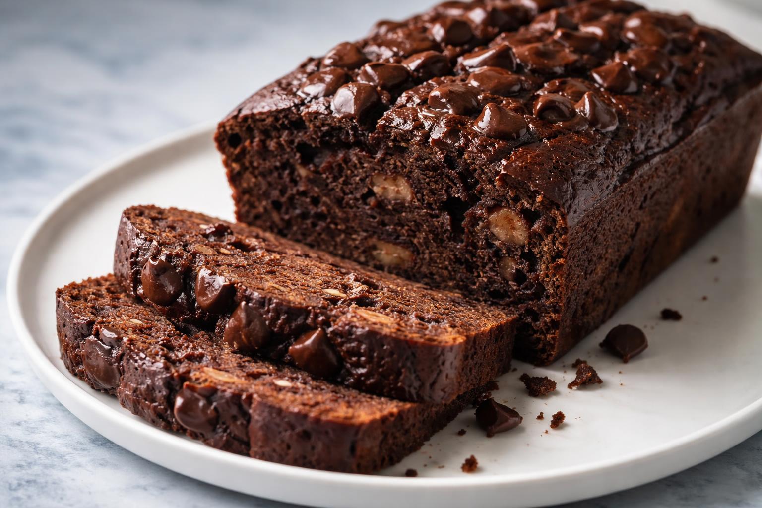 Chocolate Espresso Banana Bread Recipe