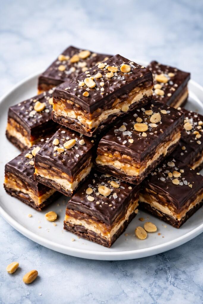 Date Snickers Bars Recipe