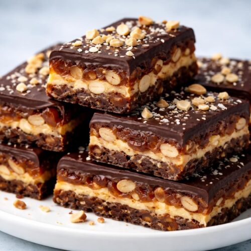 Date Snickers Bars Recipe