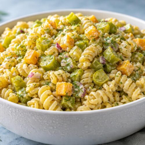Dill Pickle Pasta Salad Recipe