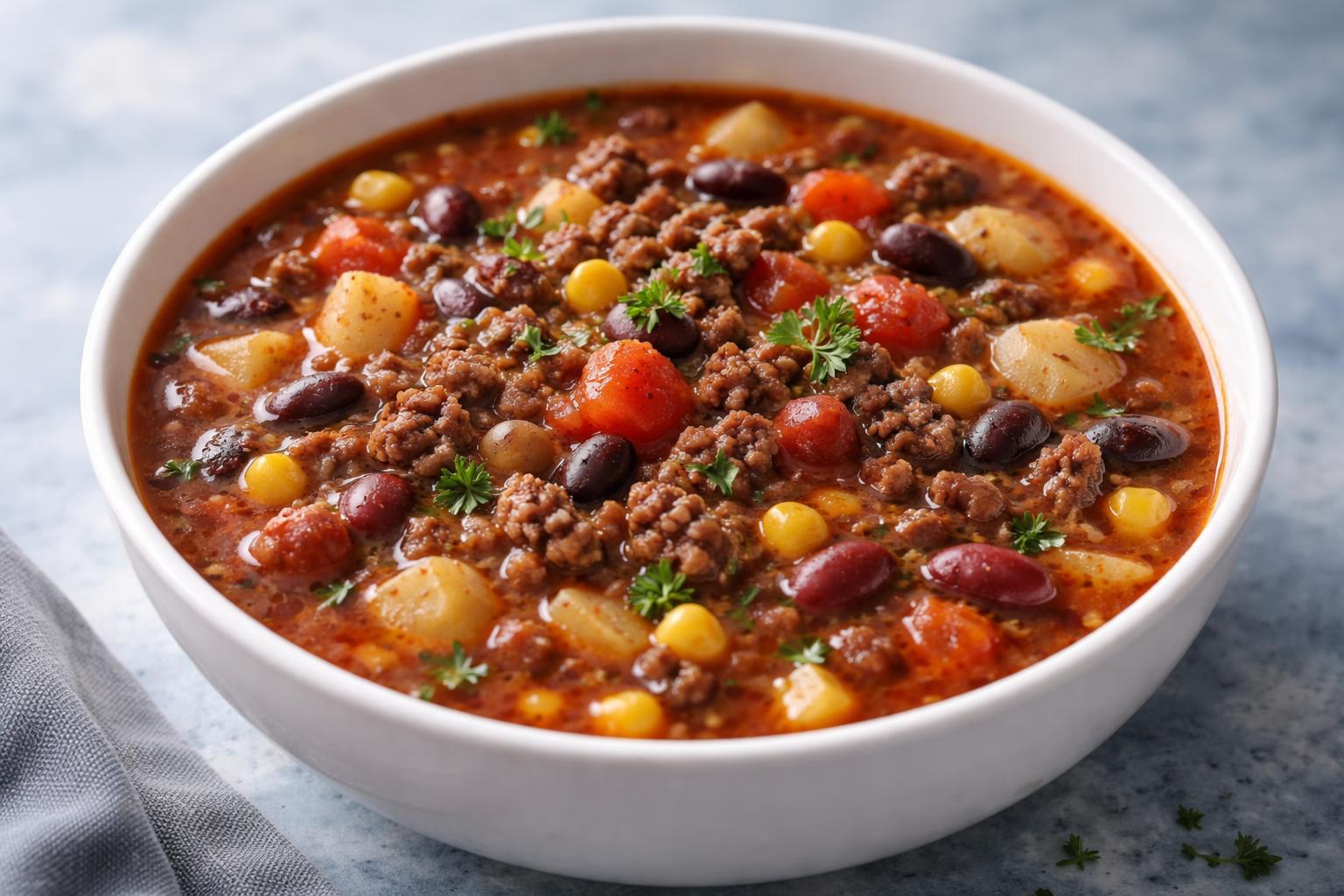 High Protein Cowboy Soup Recipe