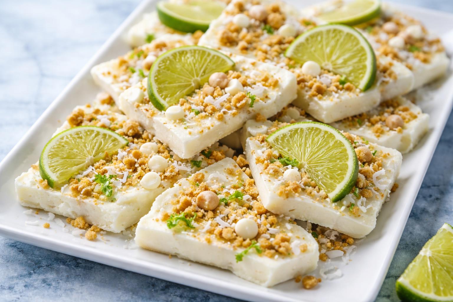Key Lime Pie Yogurt Bark Recipe