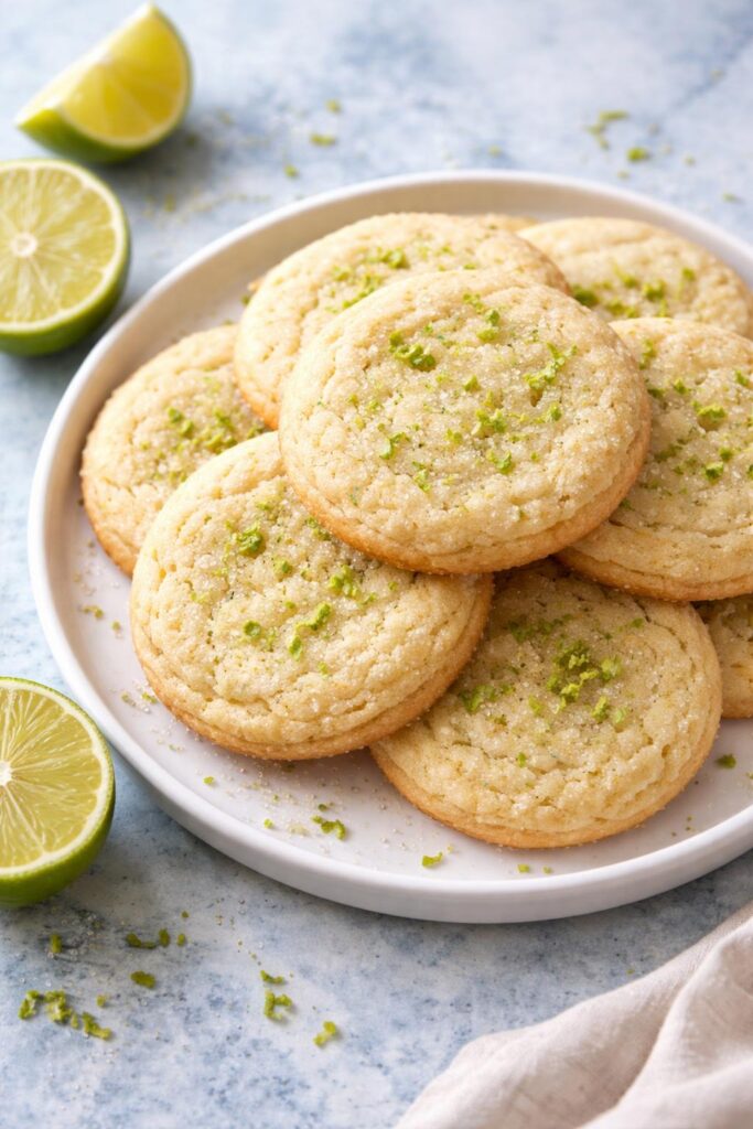 Lime Sugar Cookies Recipe