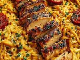 One Pot Cajun Chicken Alfredo Orzo Recipe