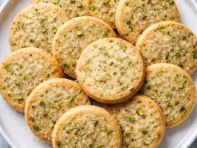 Pistachio Shortbread Cookies Recipe