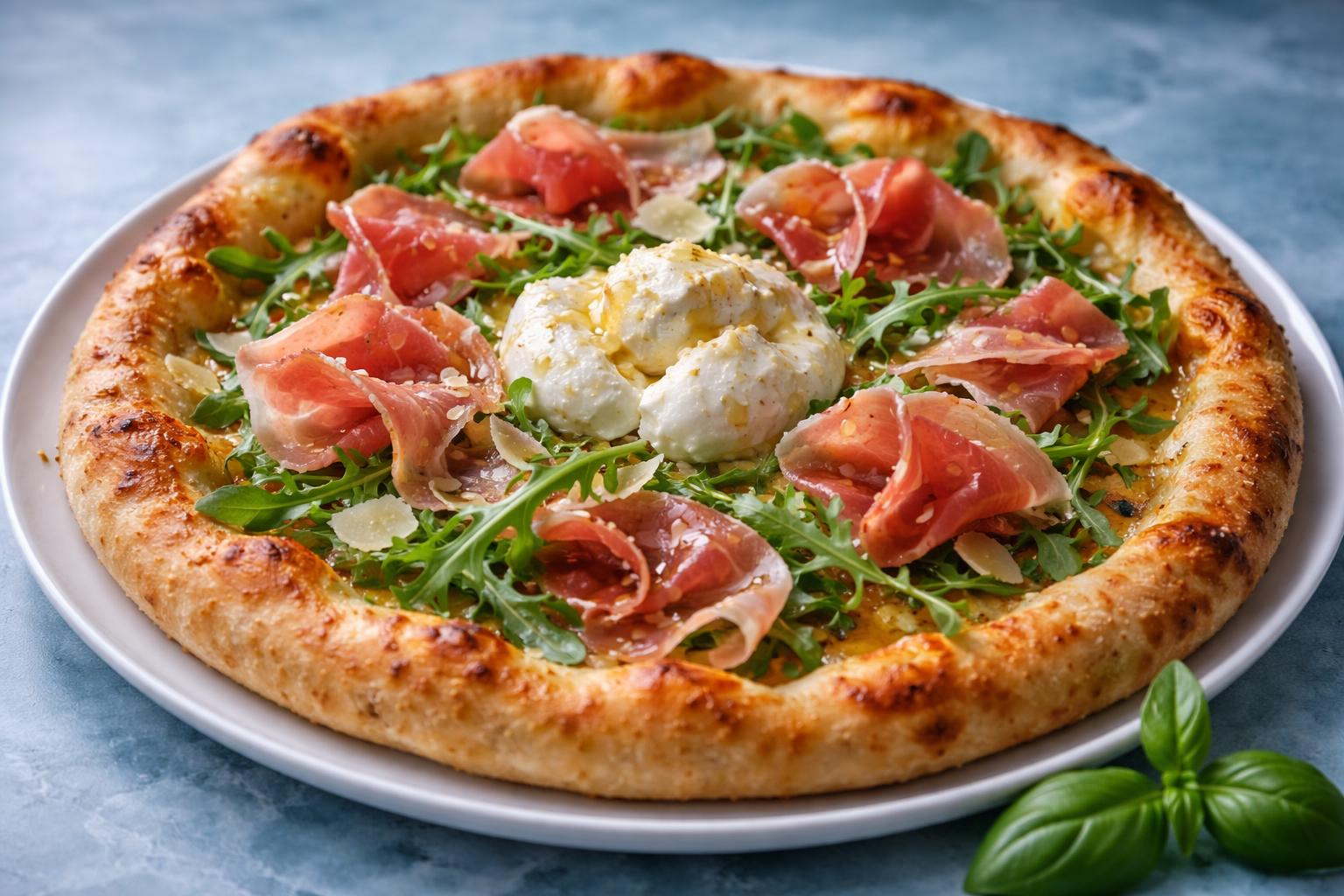 Prosciutto Honey Burrata Pizza Recipe