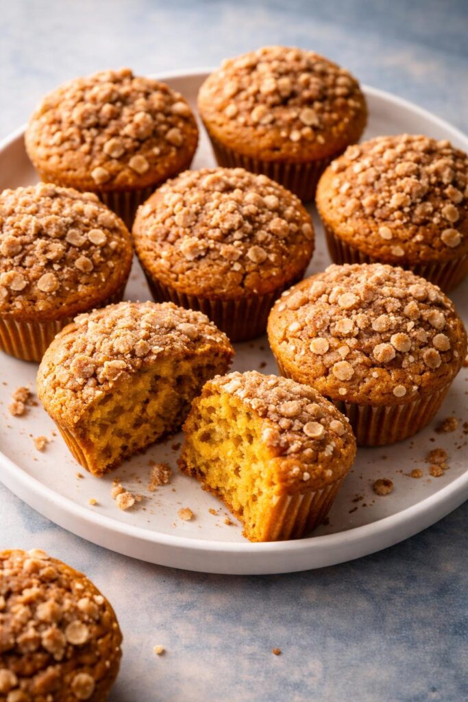 Pumpkin Cottage Cheese Muffins Recipe