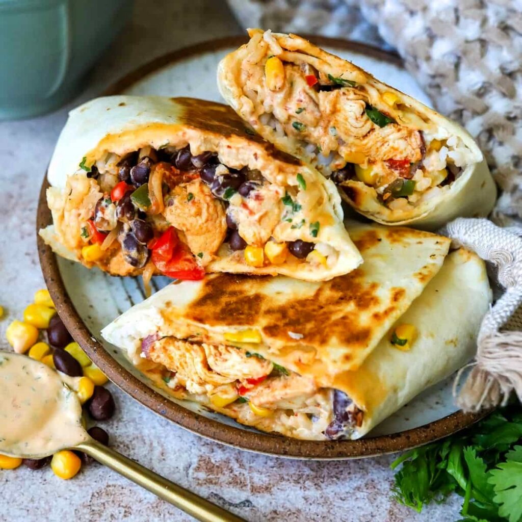 Southwest Chicken Wrap Recipe