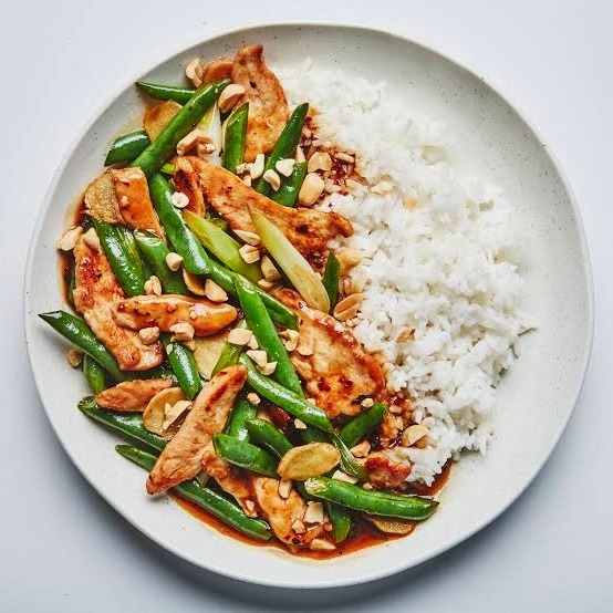 Stir Fry Green Bean Chicken Recipe