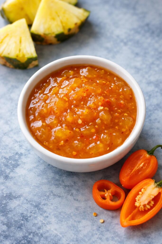 Sweet Pineapple Habanero Sauce Recipe