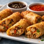 Teriyaki Chicken Egg Rolls Recipe