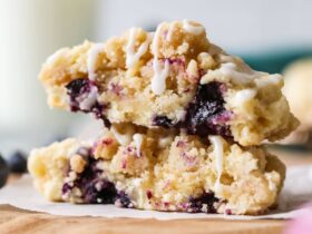 Blueberry Muffin Cookies with Streusel Recipe