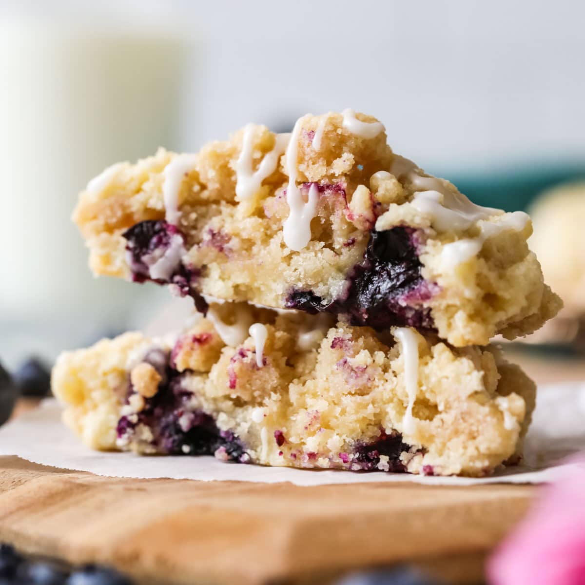 Blueberry Muffin Cookies with Streusel Recipe