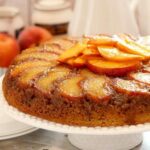Bourbon Peach Upside-Down Cake Recipe