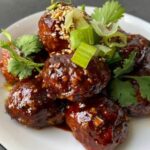 Cheddars Green Beans Sticky Hoisin Meatballs Recipe