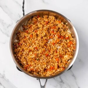 Cheesy Ground Chicken and Rice Burritos Recipe