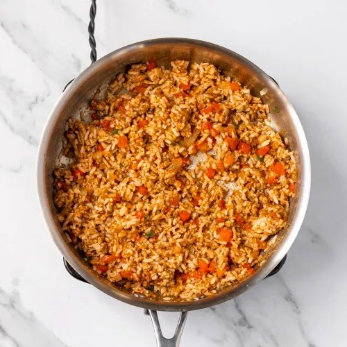 Cheesy Ground Chicken and Rice Burritos Recipe