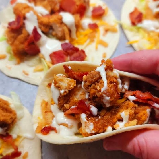 Chicken Bacon Ranch Tacos Recipe