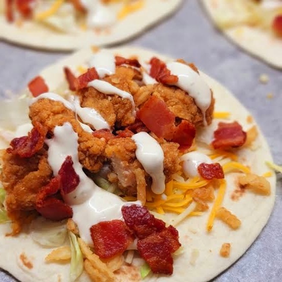 Chicken Bacon Ranch Tacos Recipe