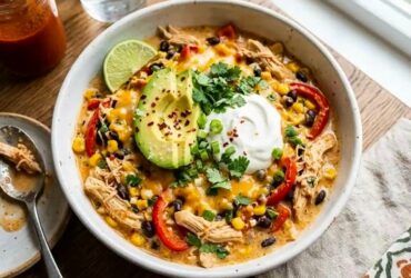 Chicken Cottage Cheese Enchilada Bowls Recipe