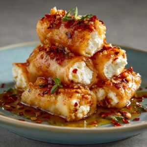 Chili Honey Magic Feta Rolls Recipe