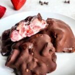 Chocolate Covered Strawberry Yogurt Bites Recipe