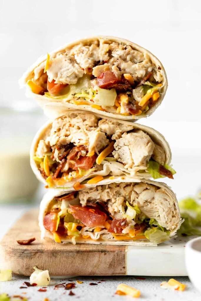 Chopped Chicken Bacon Ranch Sandwich Recipe