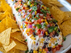 Cowboy Caviar Jalapeno Popper Cheese Log Recipe