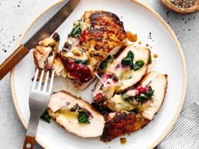 Cranberry Brie Stuffed Chicken Recipe