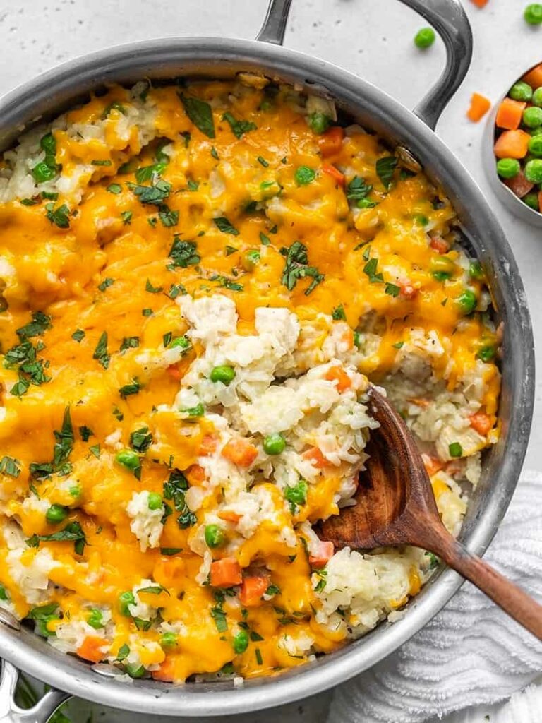 Creamy Chicken and Rice Skillet Recipe