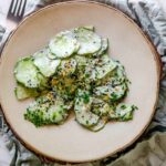 Cucumber Everything Bagel Salad Recipe