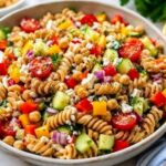 Feta & Cranberry Penne Salad with Orange Vinaigrette Recipe